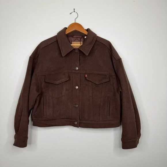 Brown Levi's Baby Jacket Levi's Jackets Coats Levis Wool Baby